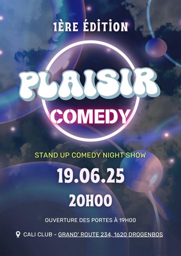 [CC20250619] Stand-up - Plaisir Comedy - Jeudi 19 Juin - 20h